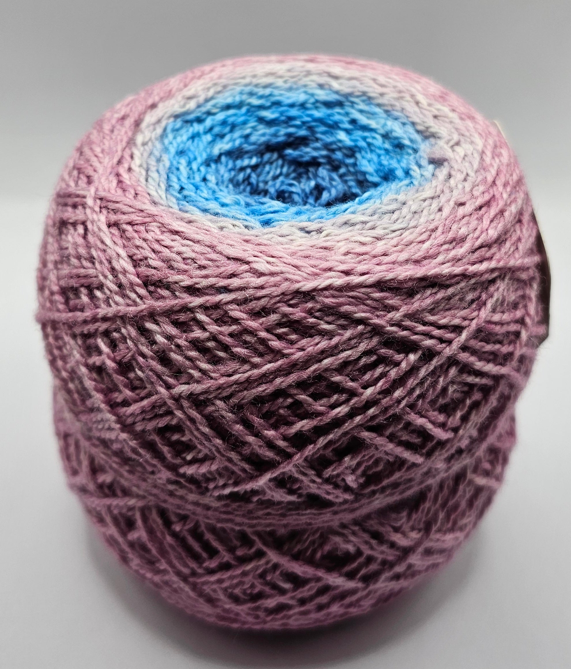 50/50 Silk/Merino Fingering Pink to Navy Gradient
